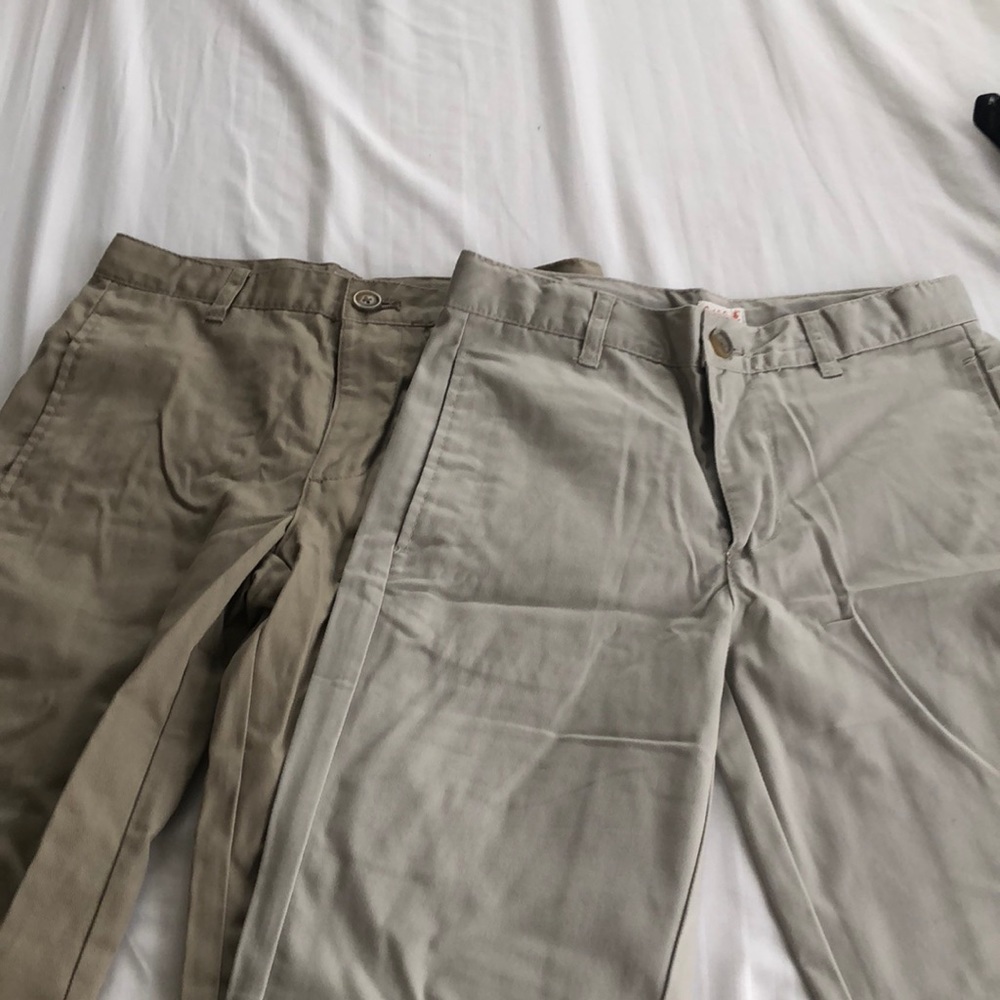 Cat & Jack flat front chinos